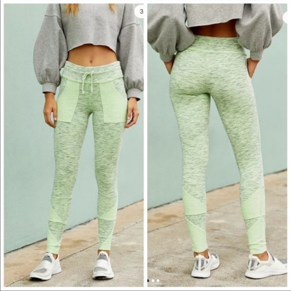 Free People movement Kyoto High-Rise Ankle Leggings NWT - Picture 7 of 7